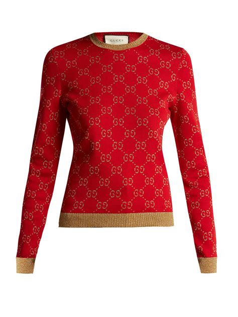 gucci loved sweater red|gucci sweater for women.